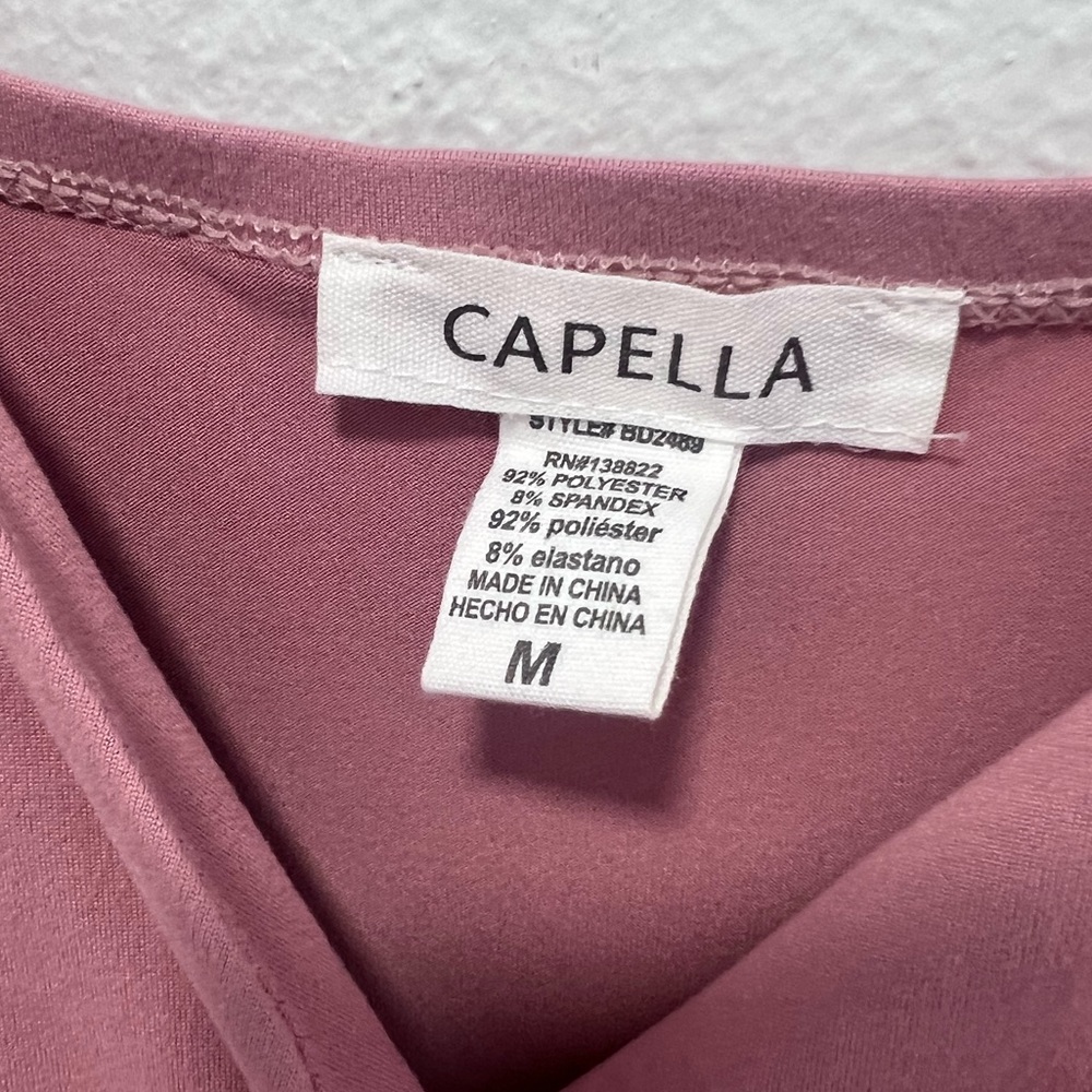 Capella Mauve Mini Dress Size Medium - Picture 2 of 3